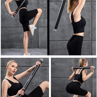 Μπάρα Εκγύμνασης Σώματος Fitness Exercise Bar με Μπάλες Βαρύτητας για Ποικιλία Ασκήσεων